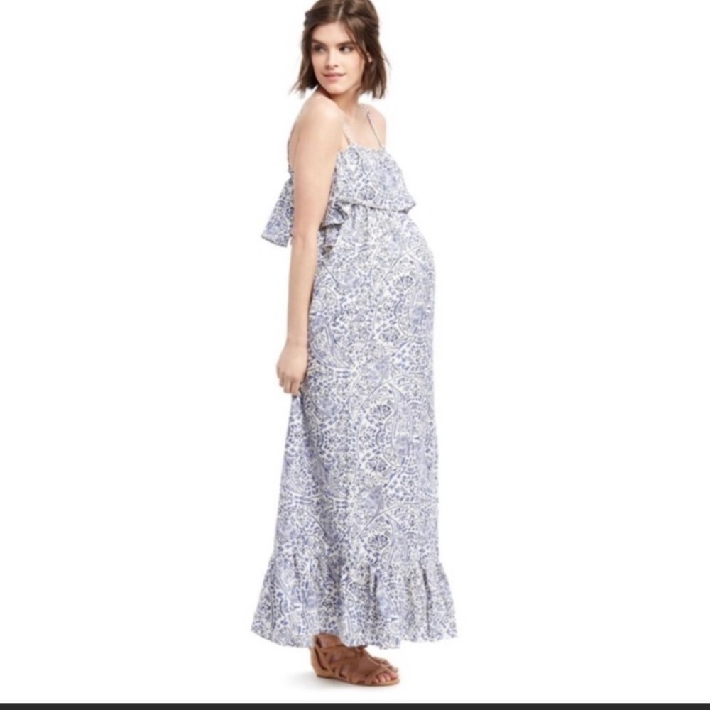 Motherhood Maternity Sz S Maxi Dress